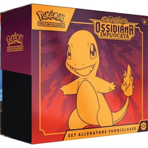 Pokemon Scarlatto e Violetto Ossidiana Infuocata - Set Allenatore Fuoriclasse (ITA)