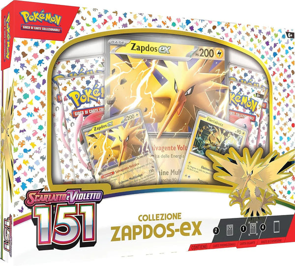 Pokemon Scarlatto e Violetto 151 - Collezione Zapdos-Ex