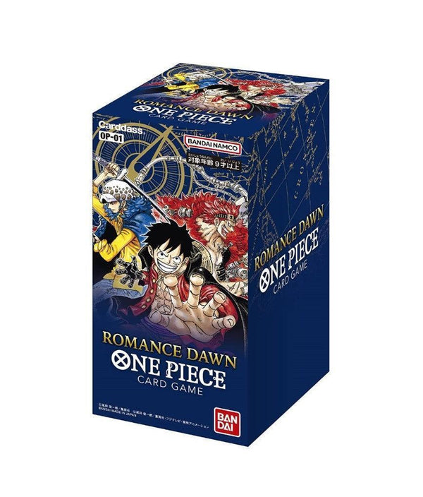 One Piece Card Game Romance Dawn OP-01 Booster Pack Box JAP 24 bustine