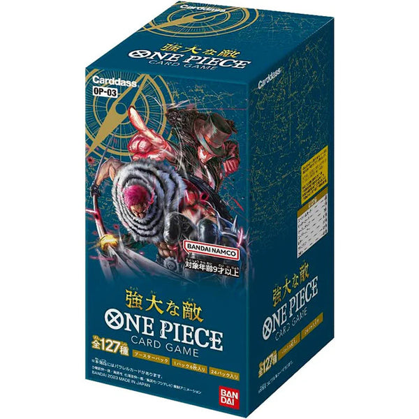 One Piece Card Game Pillars of Strength OP-03 Booster Pack Box JAP 24 bustine