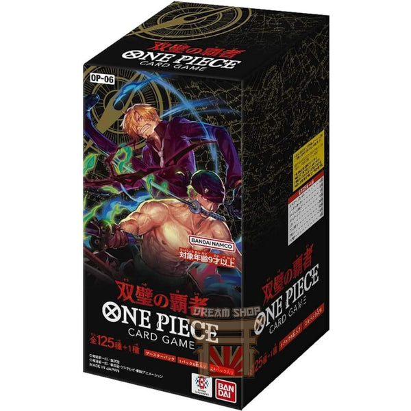 One Piece Card Game Wings of the Captain OP-06 Booster Pack Box JAP 24 bustine
