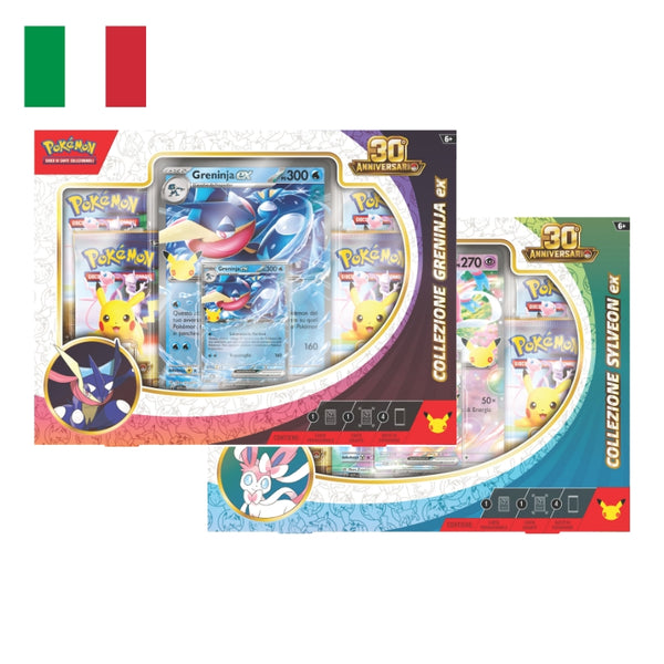 Pokemon 30° Anniversario - Collezione Greninja-ex / Sylveon-ex (ITA)