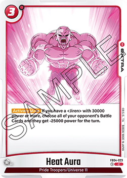 Heat Aura (FB04-023) - Ultra Limit [Fusion World] (Common) [FB04-023 ...