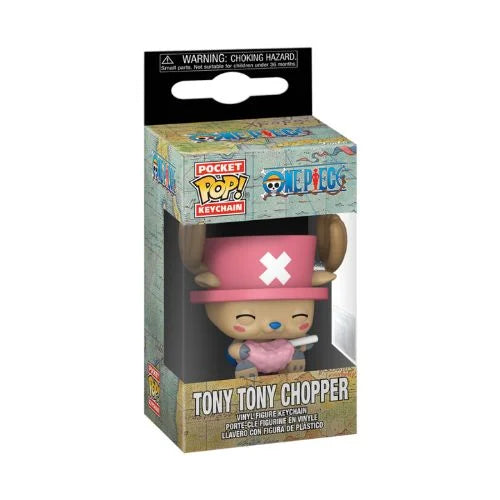 Funko Pop Pocket Keychain! One Piece - Tony Tony Chopper with Cotton Candy