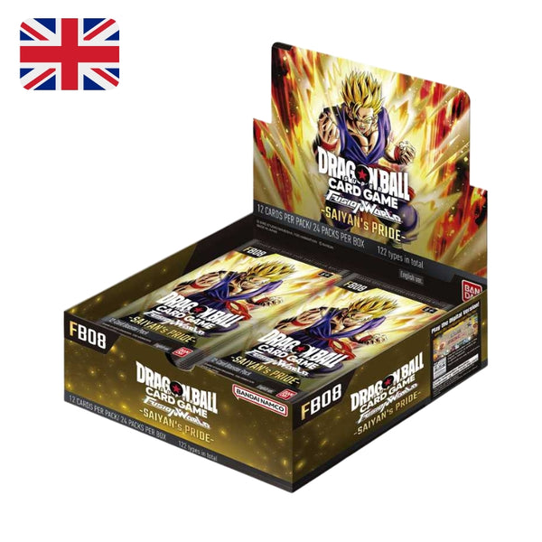 Dragon Ball Super Card Game Fusion World Saiyan's Pride Box 24 Buste FB-08 ENG