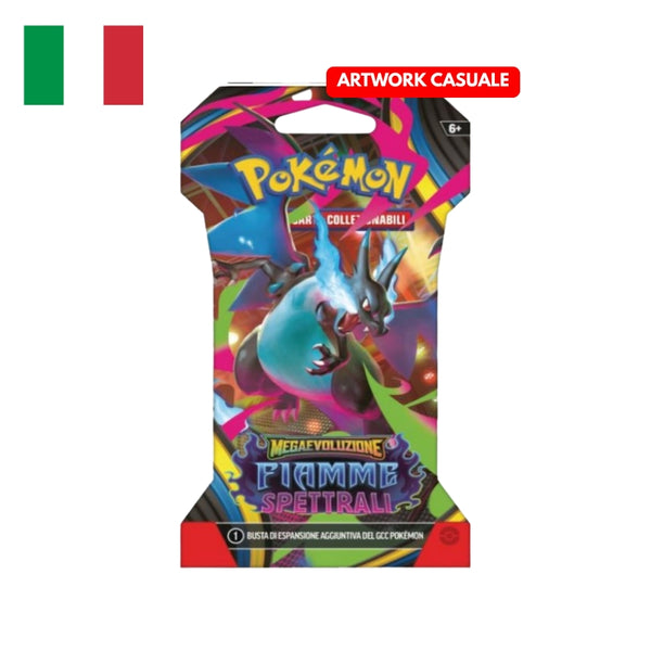 Pokemon Megaevoluzione Fiamme Spettrali - Bustina in Paper Sleeve (ITA)