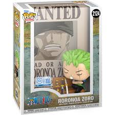 Funko Pop! One Piece - Roronoa Zoro (Poster Wanted, Special Edition) (2124)