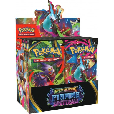 Pokemon Megaevoluzione Fiamme Spettrali - Box 36 Buste (ITA)