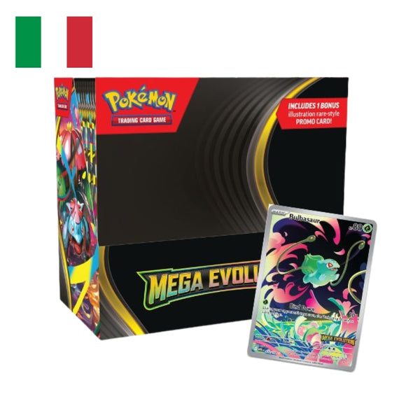 Pokemon Megaevoluzione - Box 36 Buste con topper Bulbasaur (ITA)