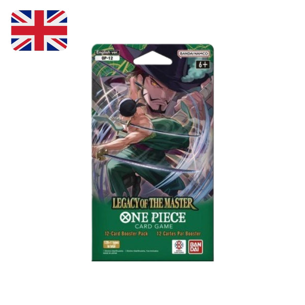 One Piece Card Game OP-12 Legacy of the Master - Bustina singola 12 carte in Paper Sleeve (ENG)