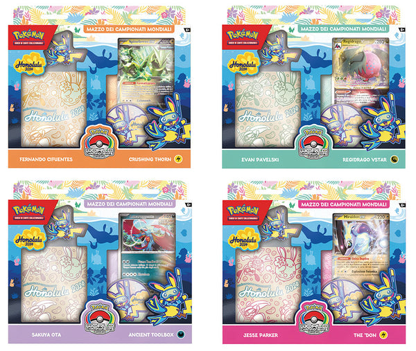 Pokémon Mazzo dei Campionati Mondiali 2024 – Honolulu | Edizione Ufficiale TCG