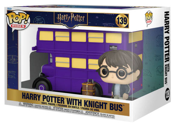 Funko Pop Rides! Harry Potter - Harry Potter with Knight Bus (139)